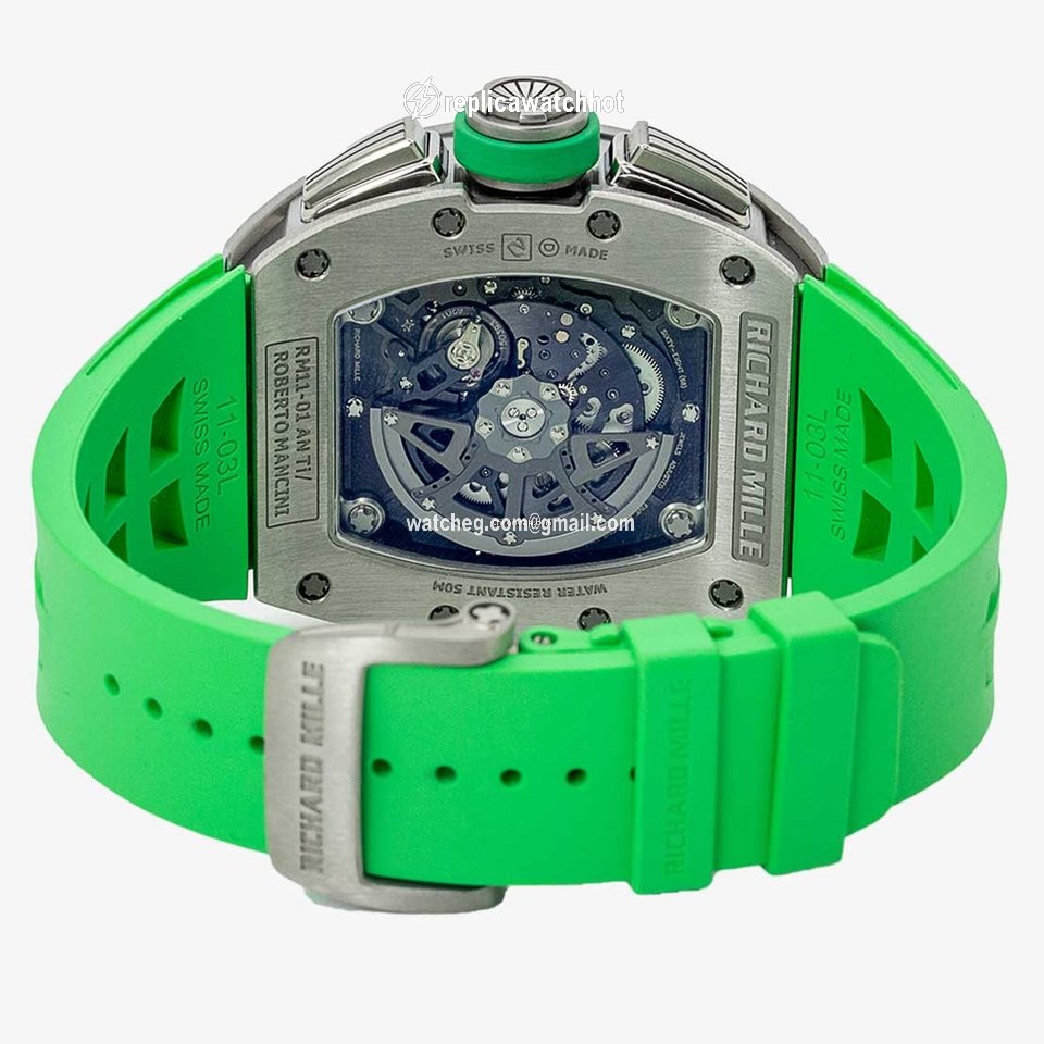 Richard Mille RM 011 Mens watch Unisex Automatic Titanium RM 011-01 2
