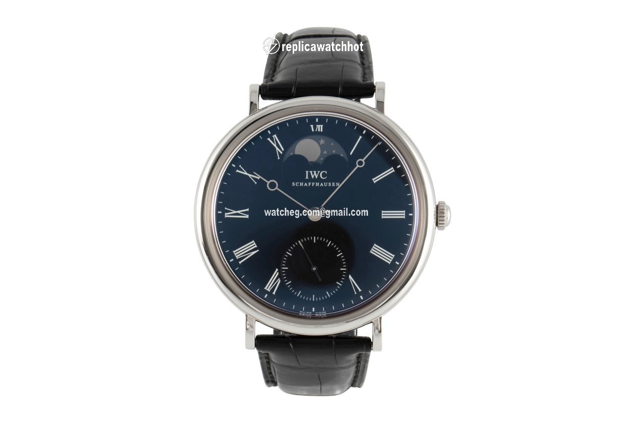 IWC Portofino Hand-Wound Mens watch Unisex Manual winding Steel IW544801 2