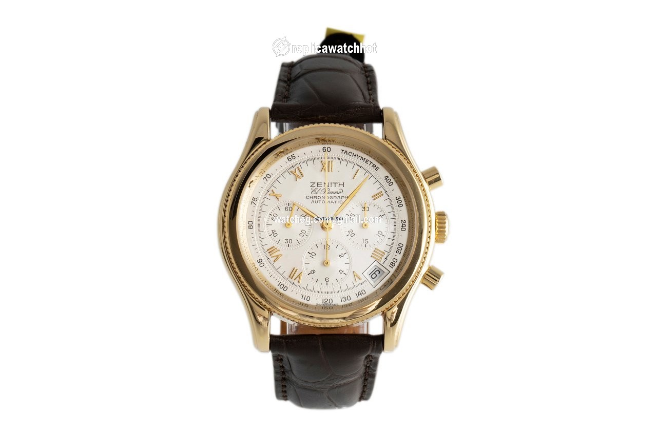 Zenith El Primero Chronograph Mens watch Unisex Automatic Yellow gold 06-0210-400 2