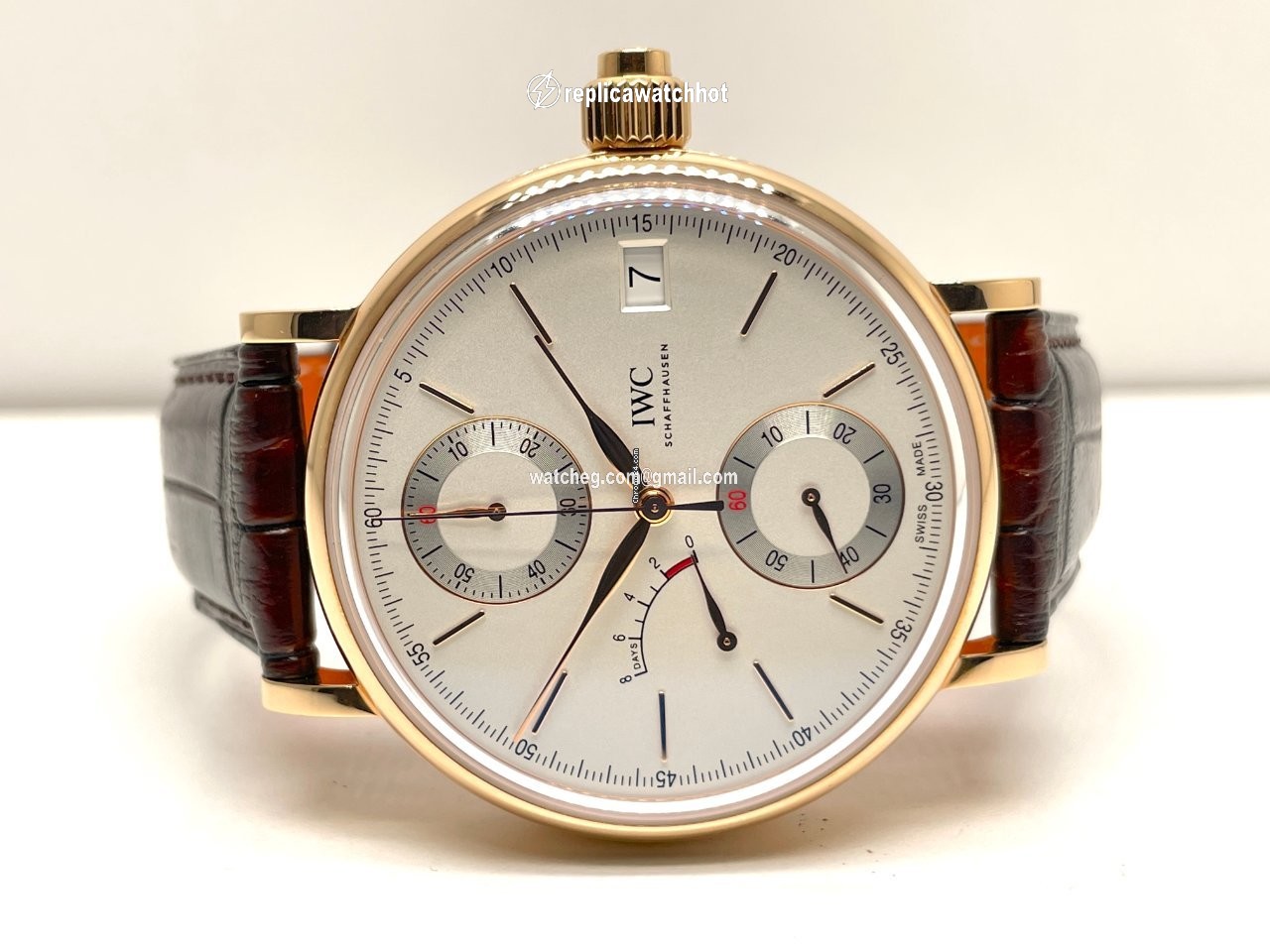 IWC Portofino Hand-Wound Manual winding Rose gold IW515104 2