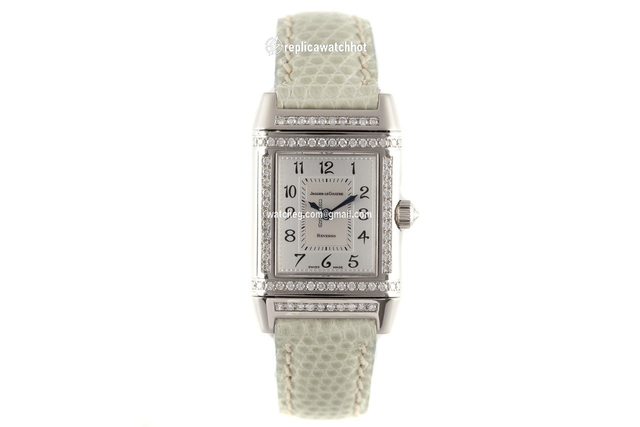 Jaeger-LeCoultre Reverso Duetto Womens watch Manual winding White gold 266.3.44 2