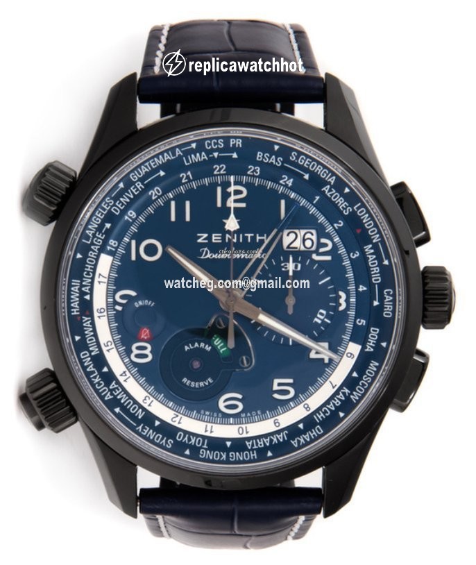 Zenith El Primero Doublematic Mens watch Unisex Automatic Steel 75.2403.4046 57.C749 2