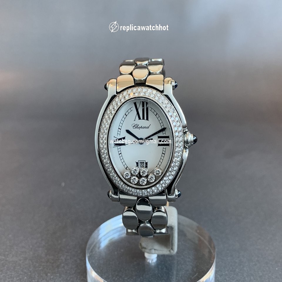 Chopard Happy Sport Womens watch Quartz Steel 27 8419-23 2