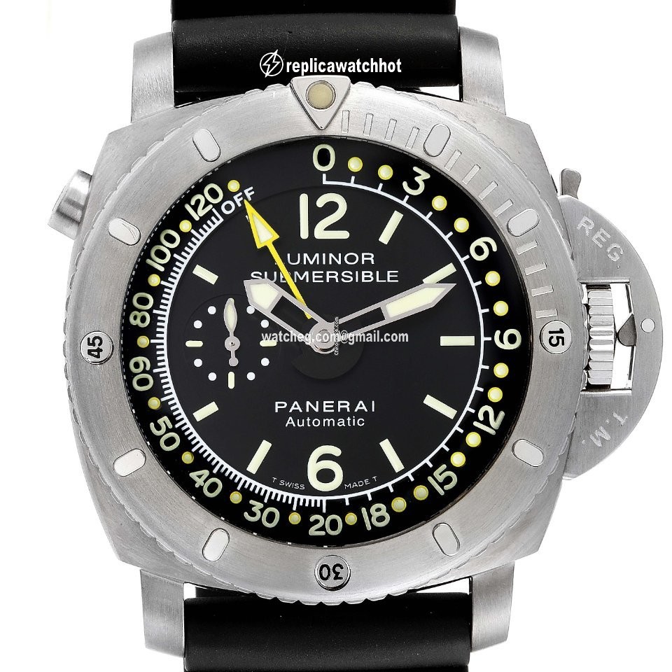 Panerai Luminor Submersible 1950 Depth Gauge Mens watch Unisex Automatic Titanium PAM00193 2
