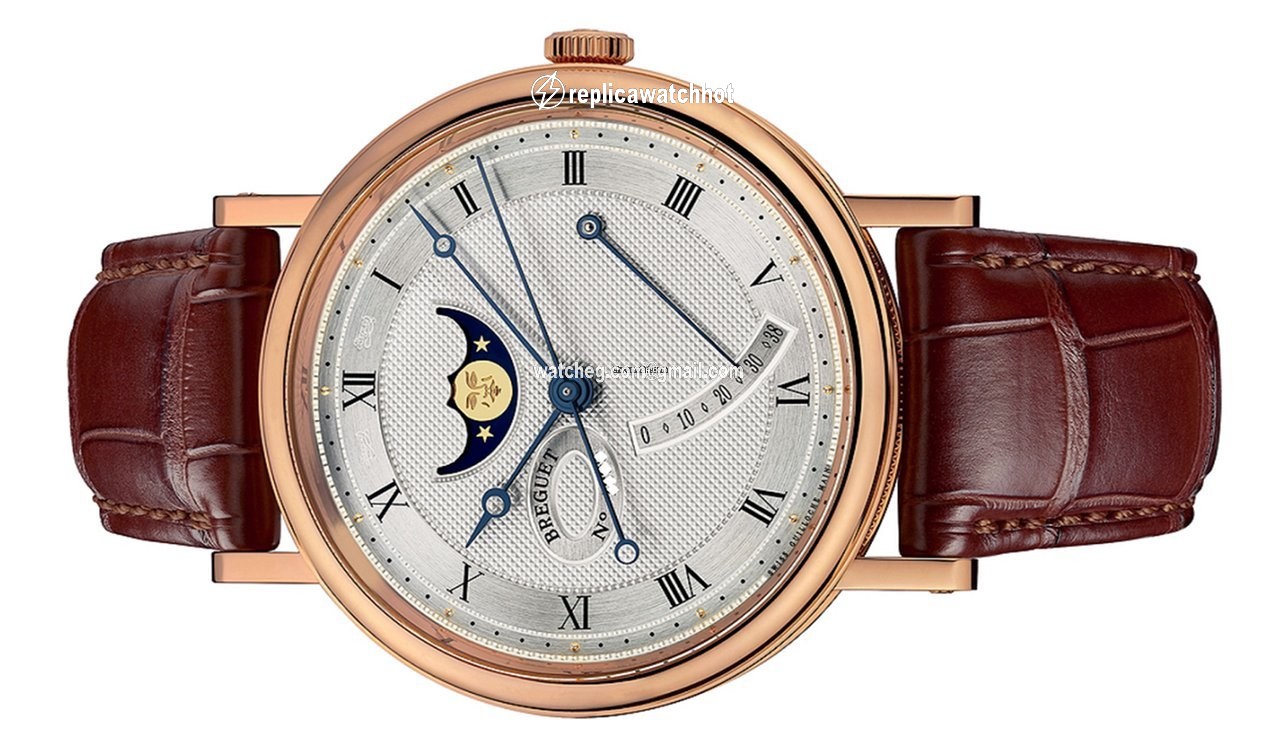 Breguet Classique Mens watch Unisex Automatic Rose gold 7787br 12 9v6 2