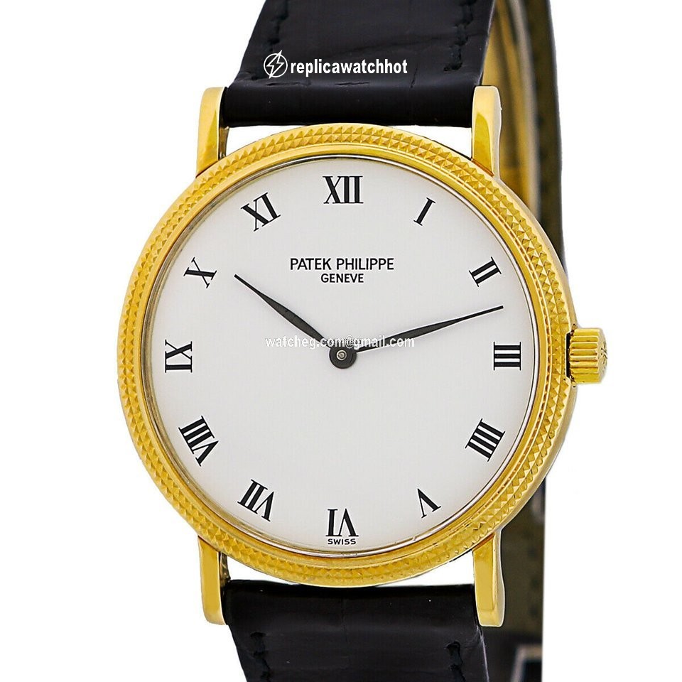 Patek Philippe Calatrava Mens watch Unisex Automatic Yellow gold 3992 J 2