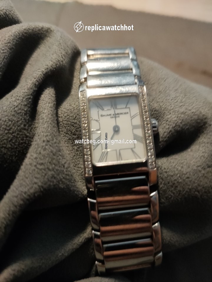 Baume & Mercier Hampton Womens watch Quartz Steel 65406 2