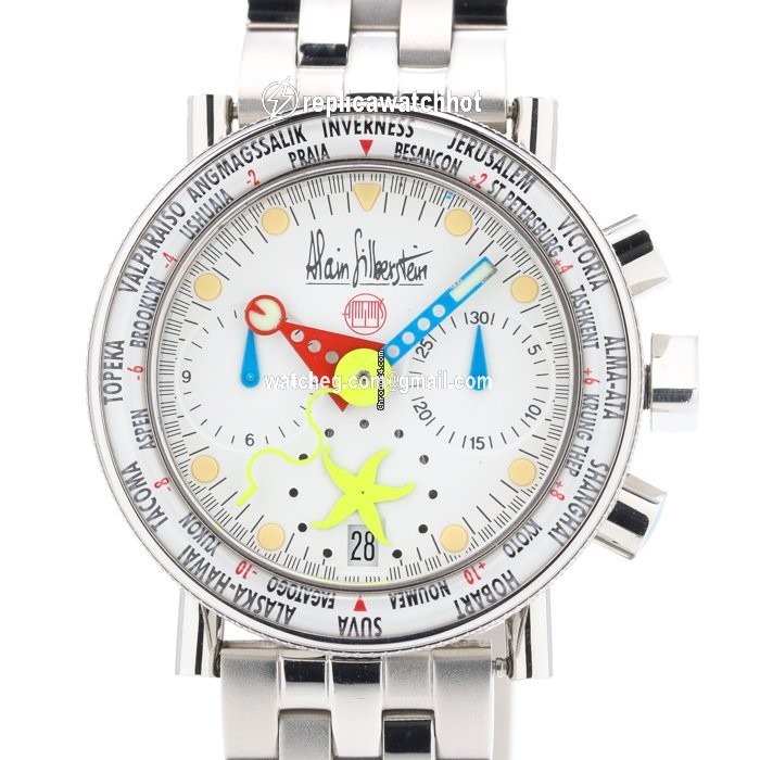 Alain Silberstein Mens watch Unisex Automatic Steel MA22 2
