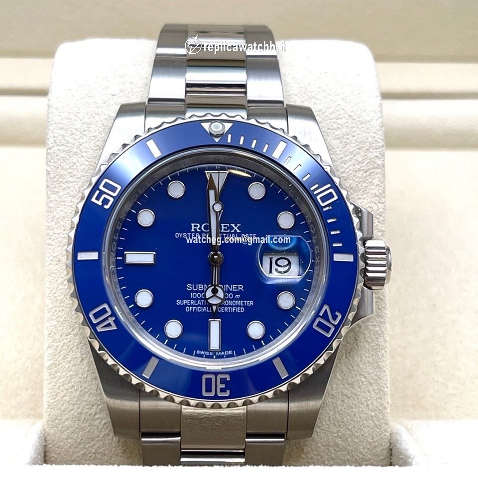 Rolex Submariner Date Mens watch Unisex White gold Automatic 116619LB 2