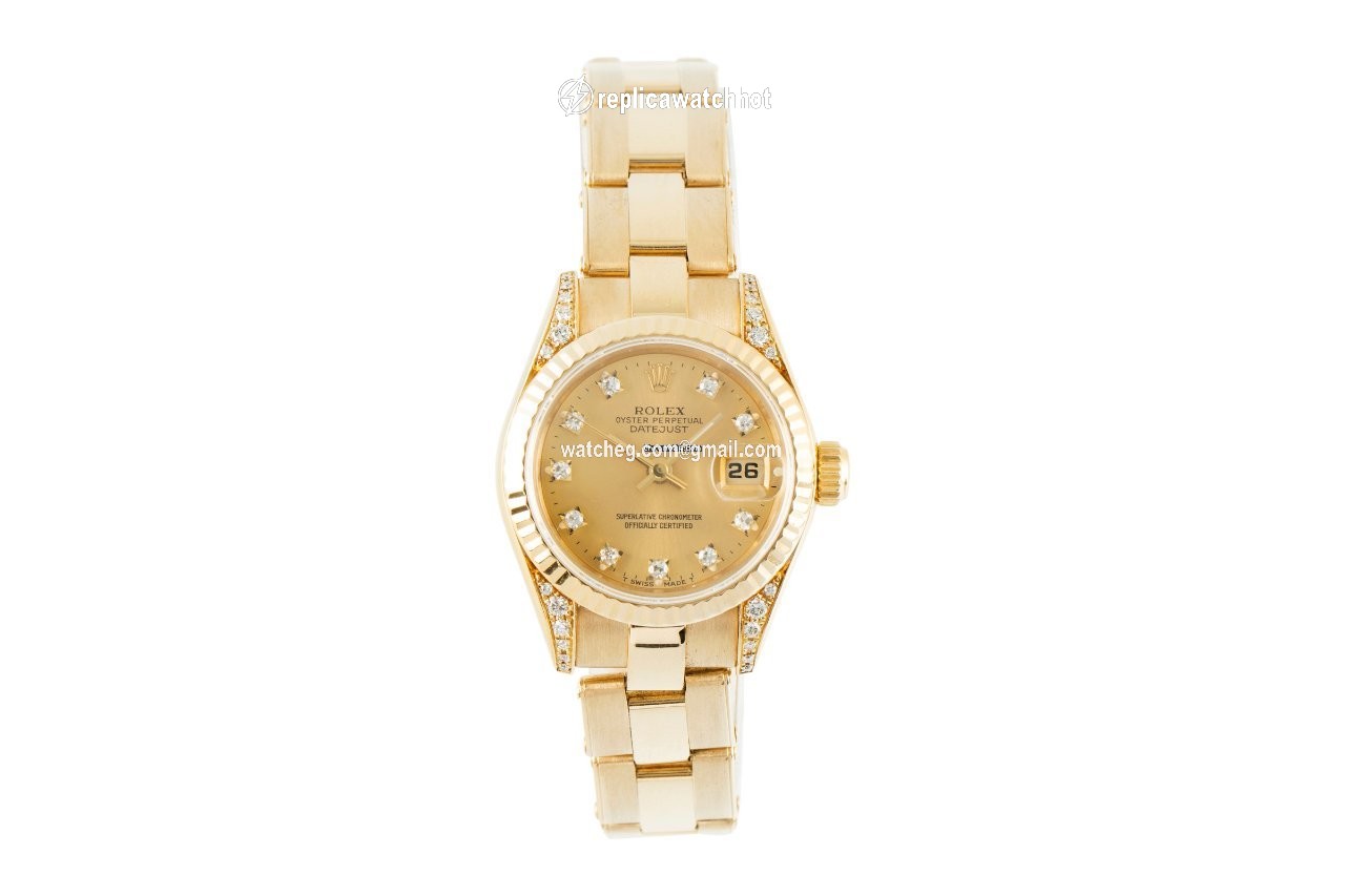 Rolex Lady-Datejust Womens watch Yellow gold Automatic 69238 2