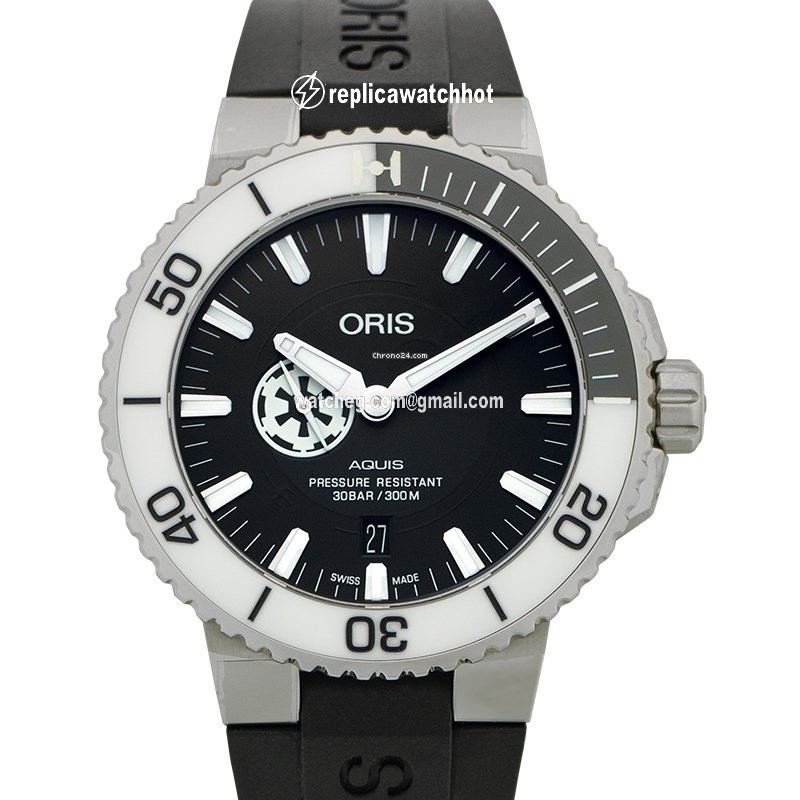 Oris Aquis Mens watch Unisex Automatic Steel 01 743 7734 4184-Set RS 2