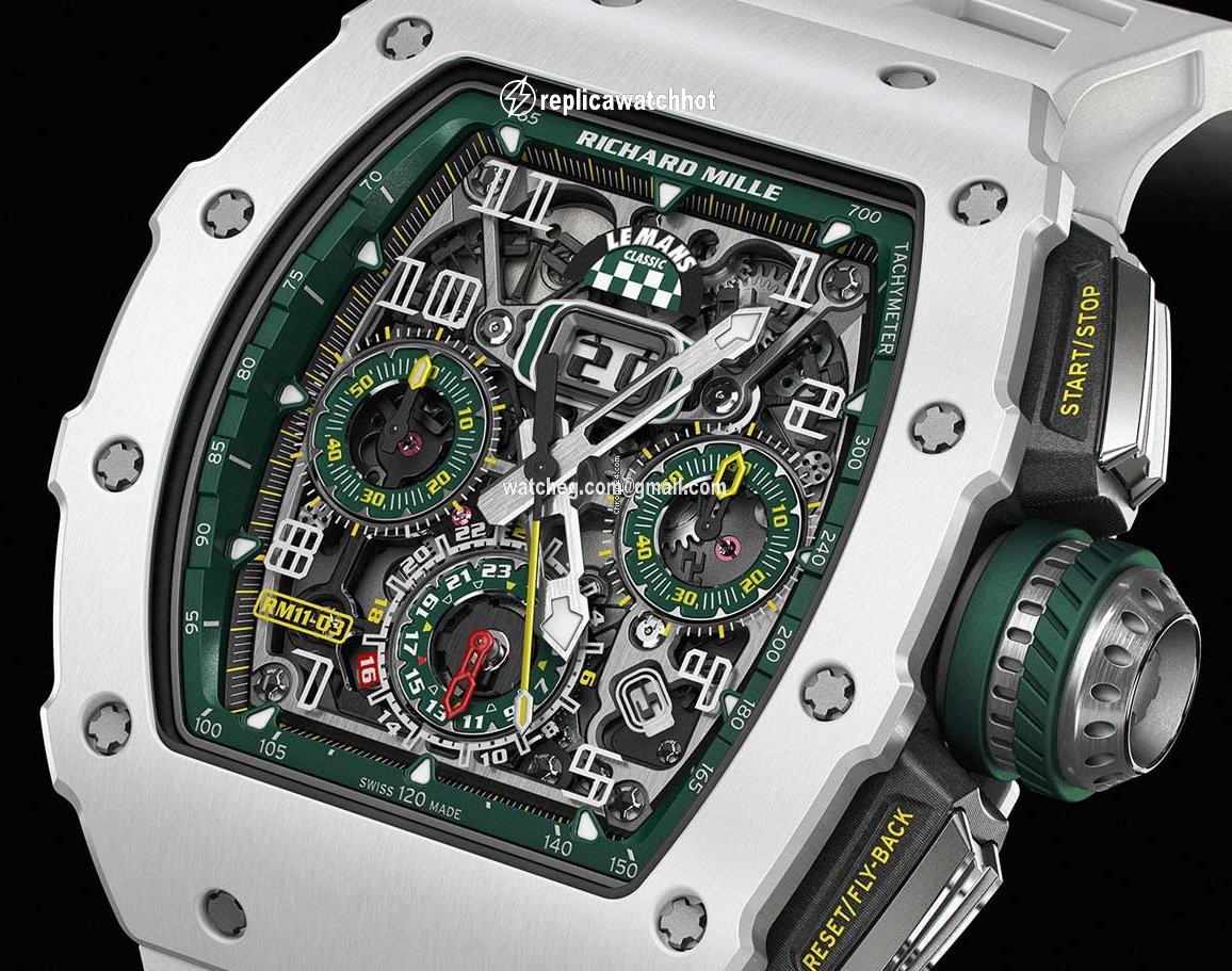 Richard Mille Mens watch Unisex Automatic Ceramic Richard Mille 11-03 LeMans Edition 2