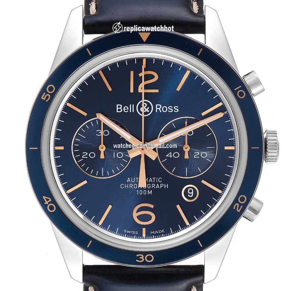 Bell & Ross Vintage Mens watch Unisex Automatic Steel BR12694 2