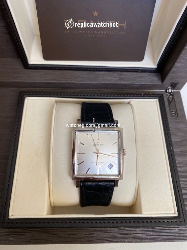 Zenith New Vintage 1965 Mens watch Unisex Automatic White gold 65.1965.670 2