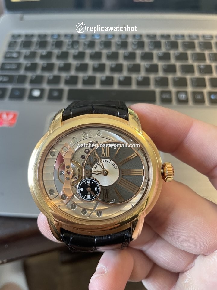 Audemars Piguet Millenary 4101 Mens watch Unisex Automatic Rose gold 15350OR.OO.D093CR.01 2