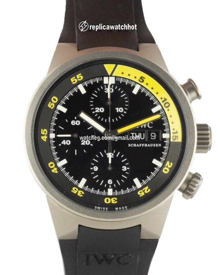 IWC Aquatimer Chronograph Mens watch Unisex Automatic Titanium IW371918 2
