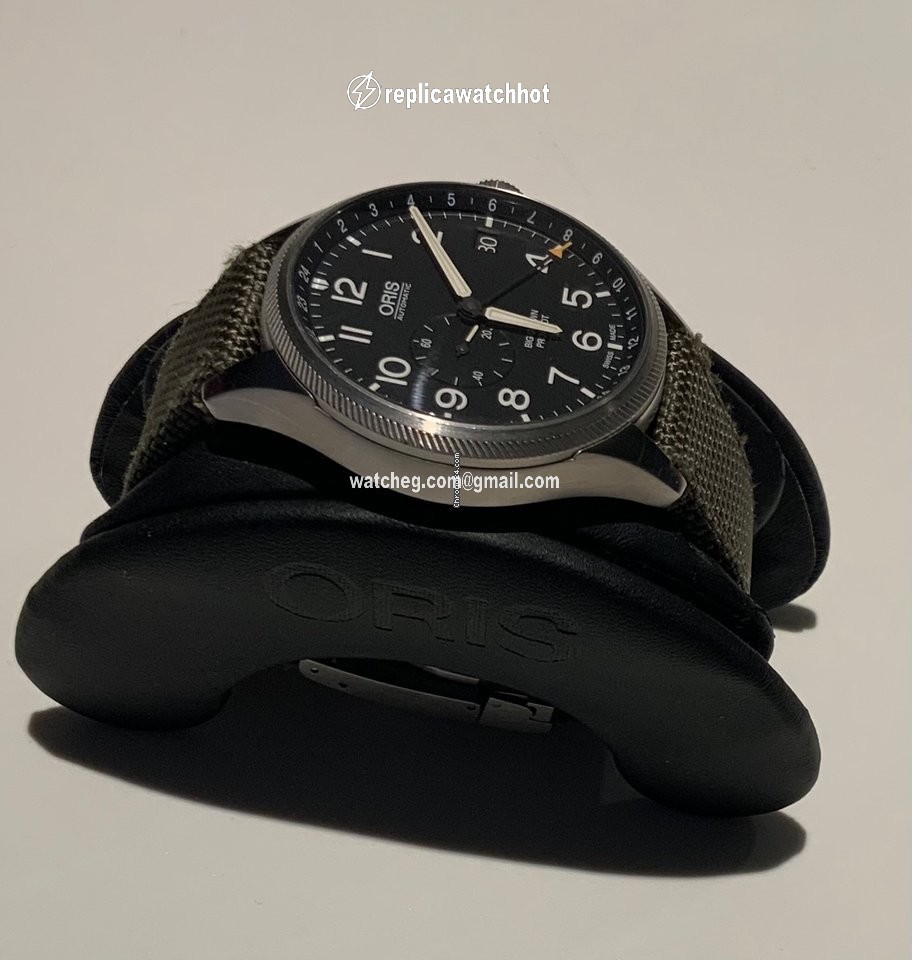 Oris Big Crown ProPilot GMT Mens watch Unisex Automatic Steel 01 748 7710 4164-07 5 22 15FC 2