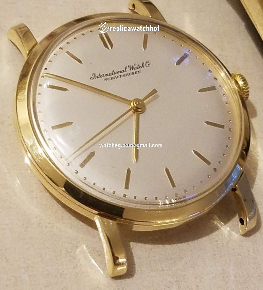 IWC Mens watch Unisex Manual winding Yellow gold Gold 2