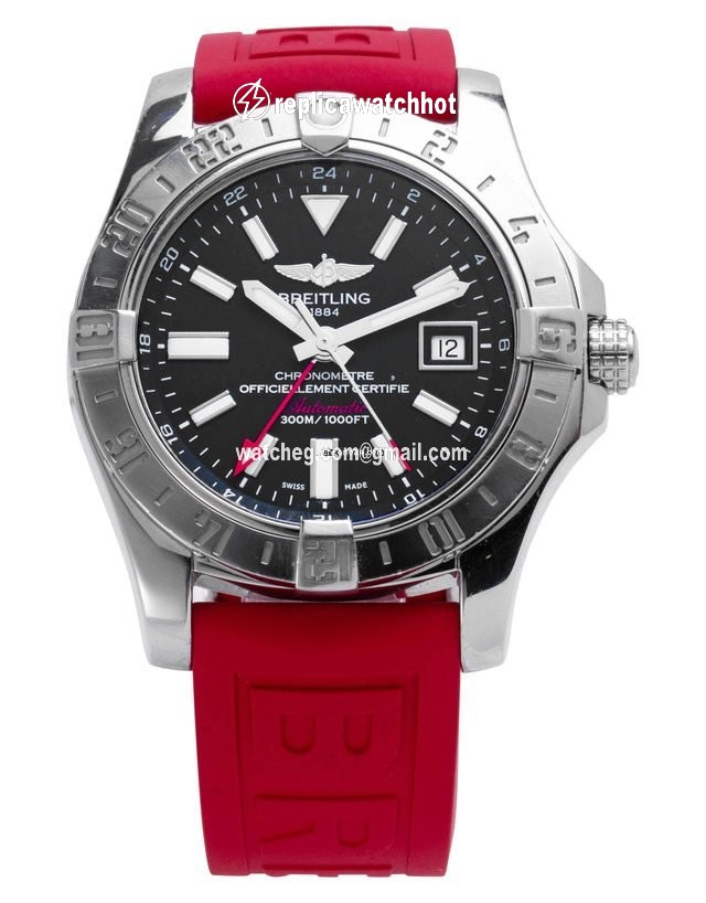 Breitling Avenger II GMT Mens watch Unisex Automatic Steel A3239011.BC35 2