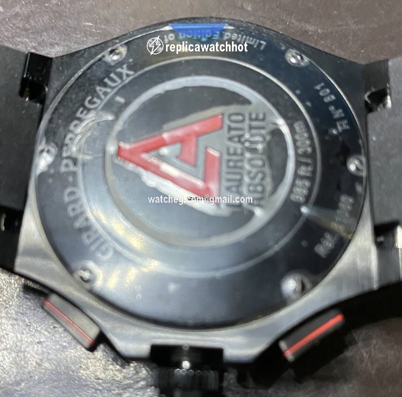 Girard Perregaux Laureato Mens watch Unisex Automatic Titanium 81060-21-692-FH6A 2