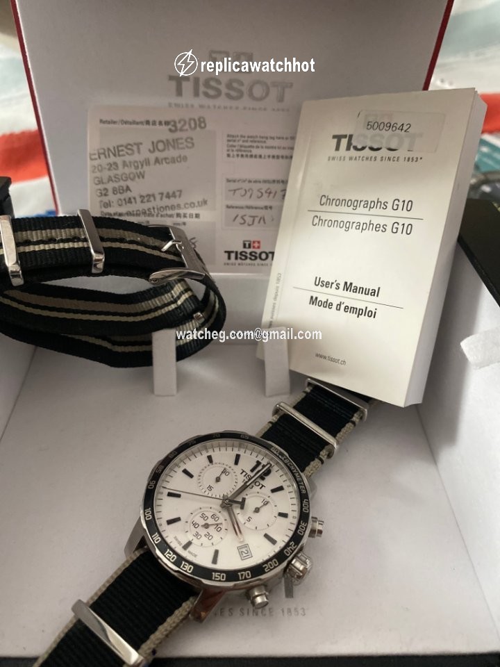 Tissot Quickster Mens watch Unisex Quartz Steel T0954171603700 2