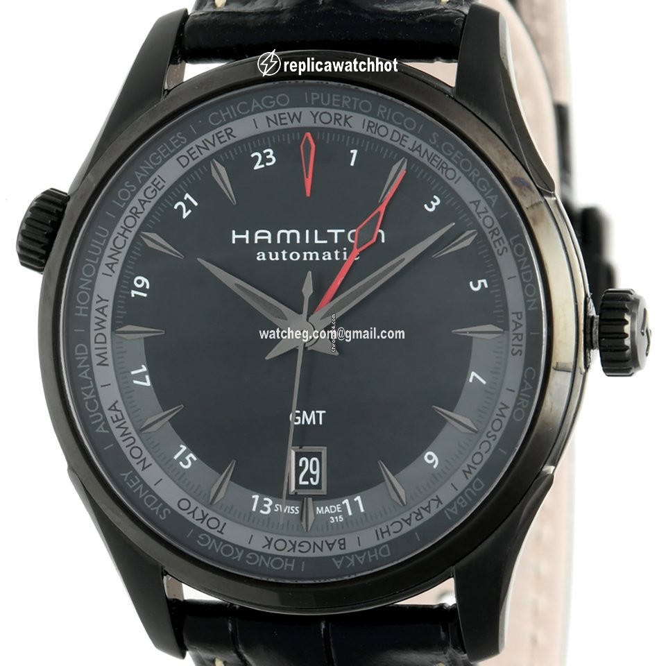 Hamilton Jazzmaster GMT Auto Mens watch Unisex Automatic Steel H32685731 2