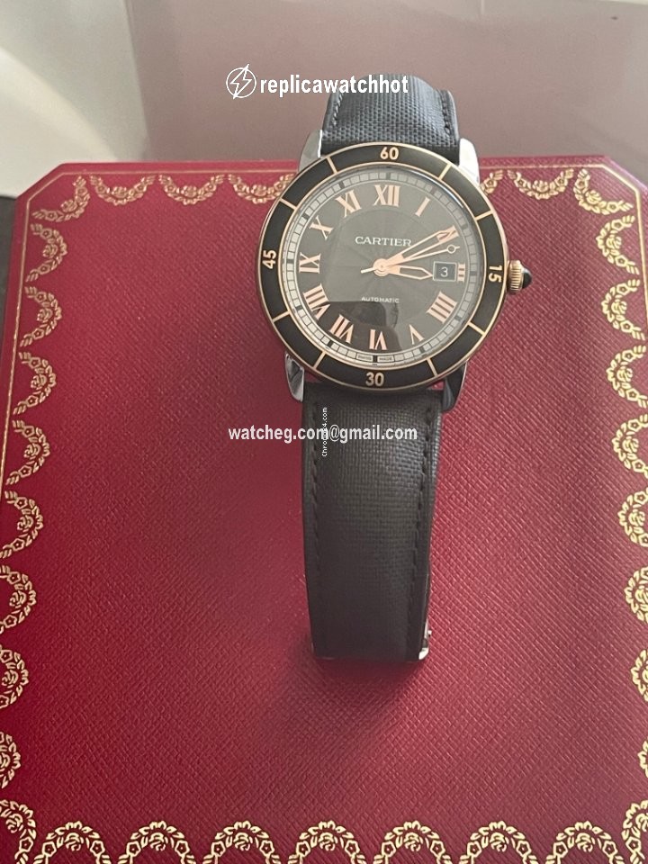Cartier Ronde Croisiere de Cartier Mens watch Unisex Automatic Steel W2RN0005 2