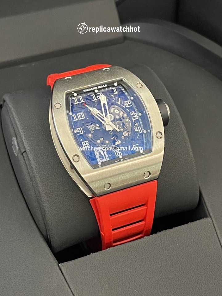 Richard Mille RM 010 Mens watch Unisex Automatic White gold RM010 2
