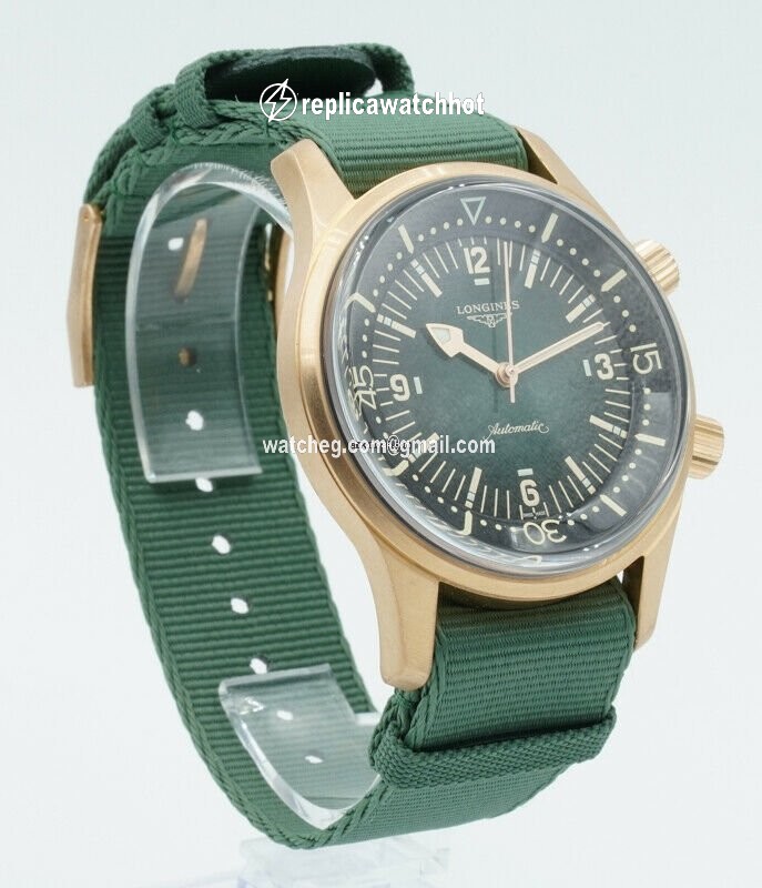 Longines Legend Diver Mens watch Unisex Automatic Bronze L3.774.1.50.2 2