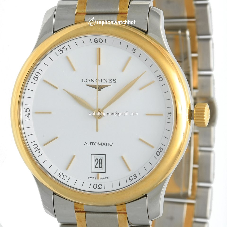 Longines Master Collection Mens watch Unisex Automatic Gold Steel L2.628.5.12.7 2