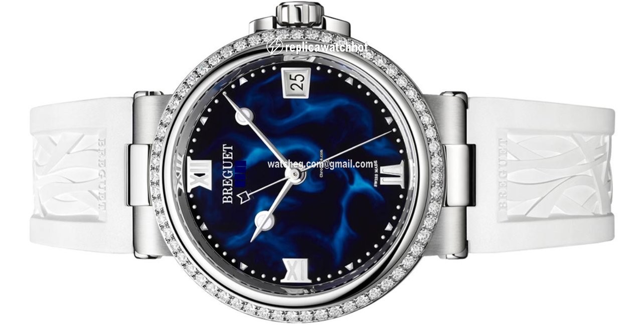 Breguet Marine Womens watch Automatic Steel 9518ST E2 584 D000 2