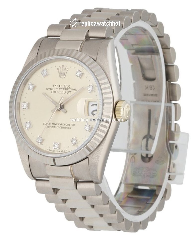 Rolex Datejust 31 Womens watch White gold Automatic 68279 2