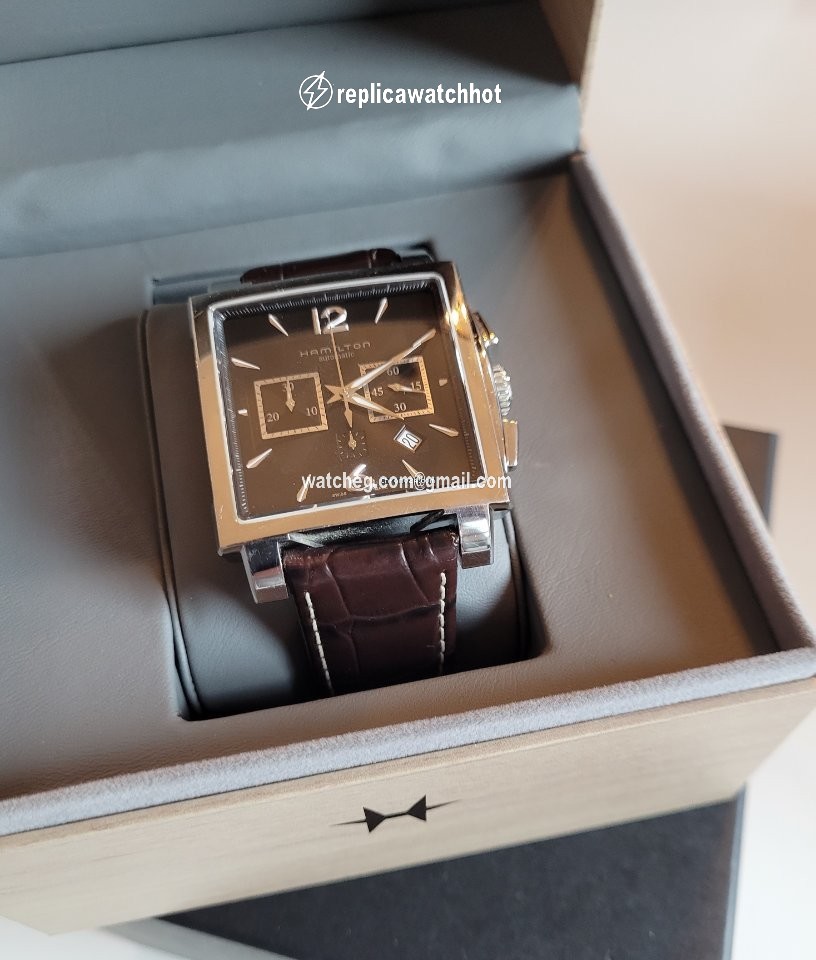 Hamilton Jazzmaster Auto Chrono Mens watch Unisex Automatic Steel H32666535 2