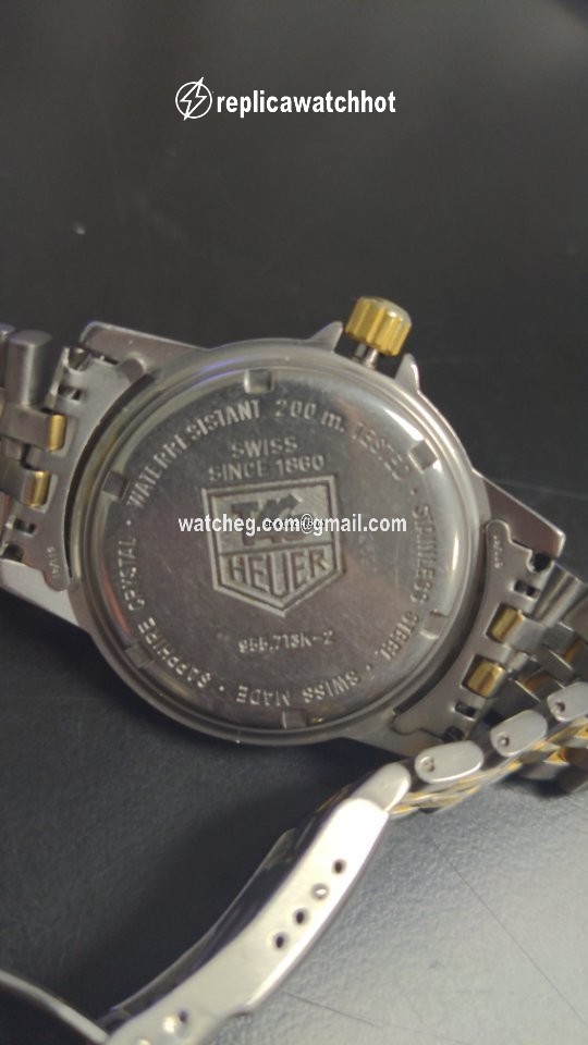 TAG Heuer 2000 Mens watch Unisex Quartz Steel 955.713k-2 2