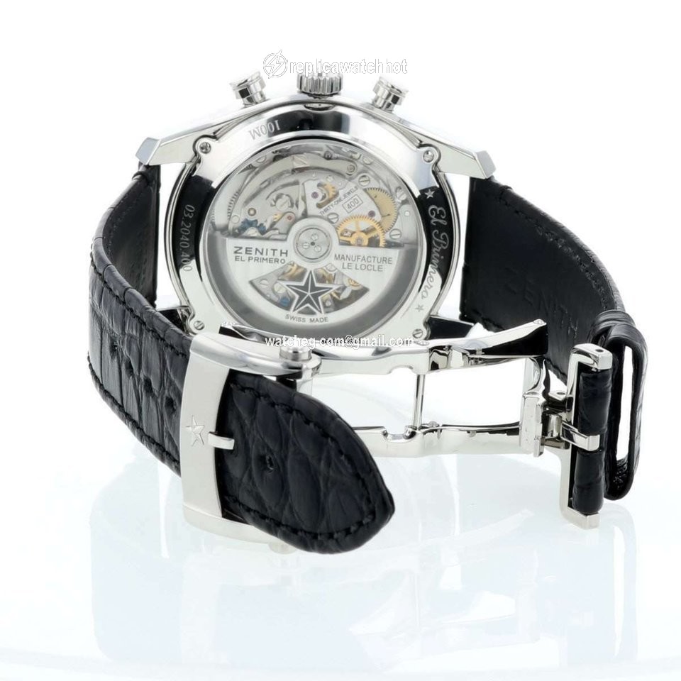 Zenith El Primero 36000 VpH Mens watch Unisex Automatic Steel 03.2040.400 26.C496 2