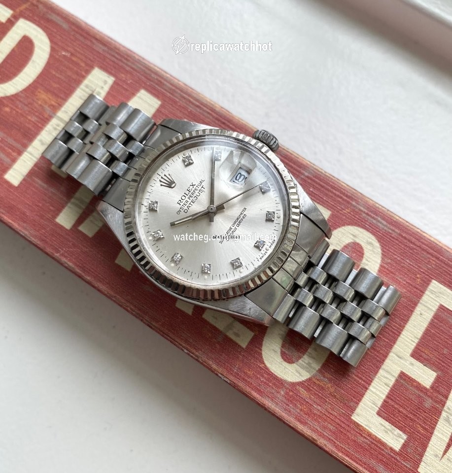Rolex Datejust 36 Mens watch Unisex Steel Automatic Datejust 16014 2