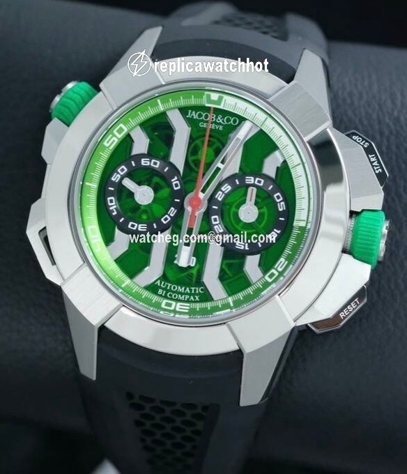 Jacob & Co. Mens watch Unisex Automatic Titanium EC313.20.PE.LL.GHB4D 2