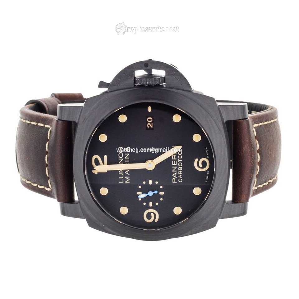 Panerai Luminor Marina 1950 3 Days Automatic Mens watch Unisex Automatic Carbon PAM661 2