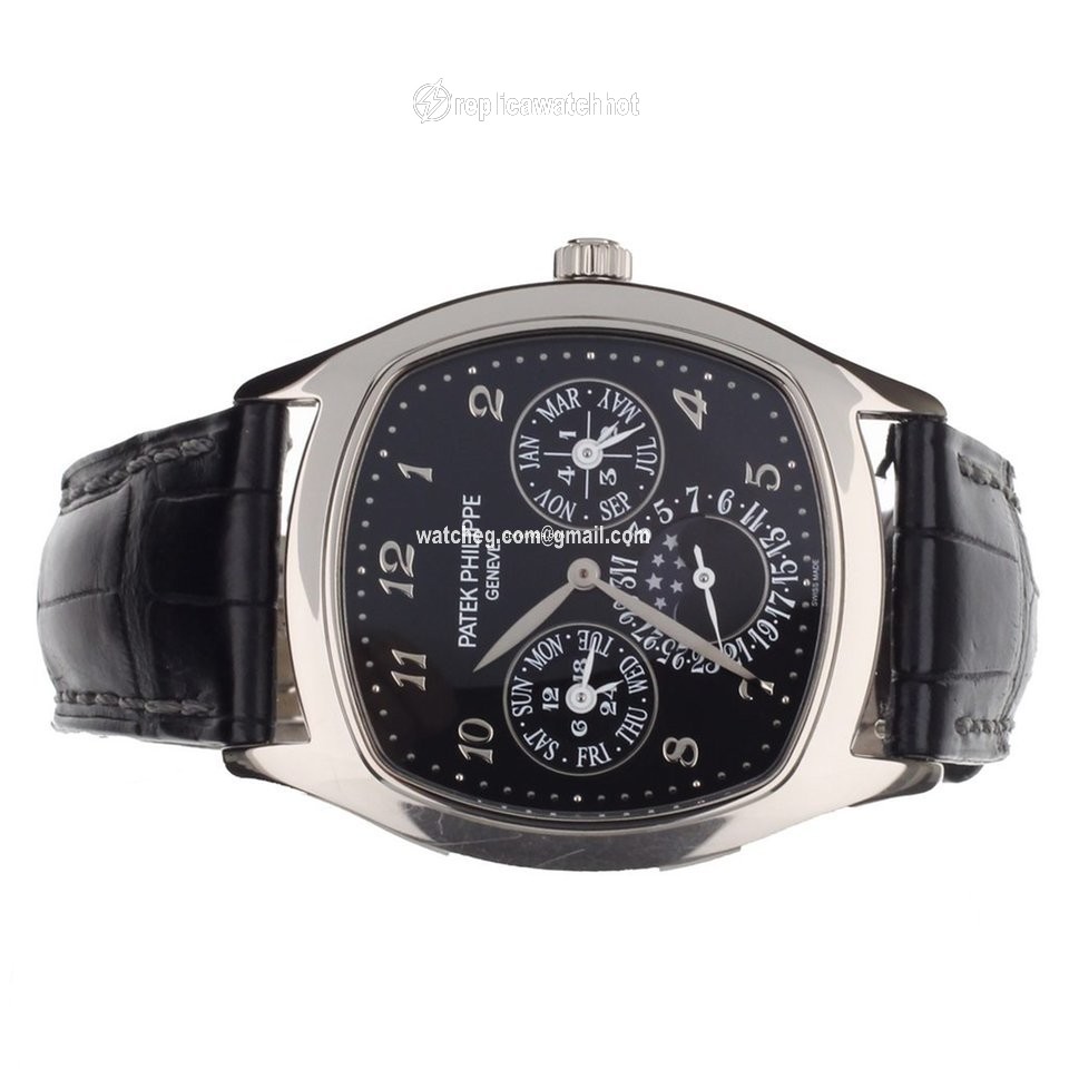 Patek Philippe Perpetual Calendar Mens watch Unisex Automatic White gold 5940G-010 2