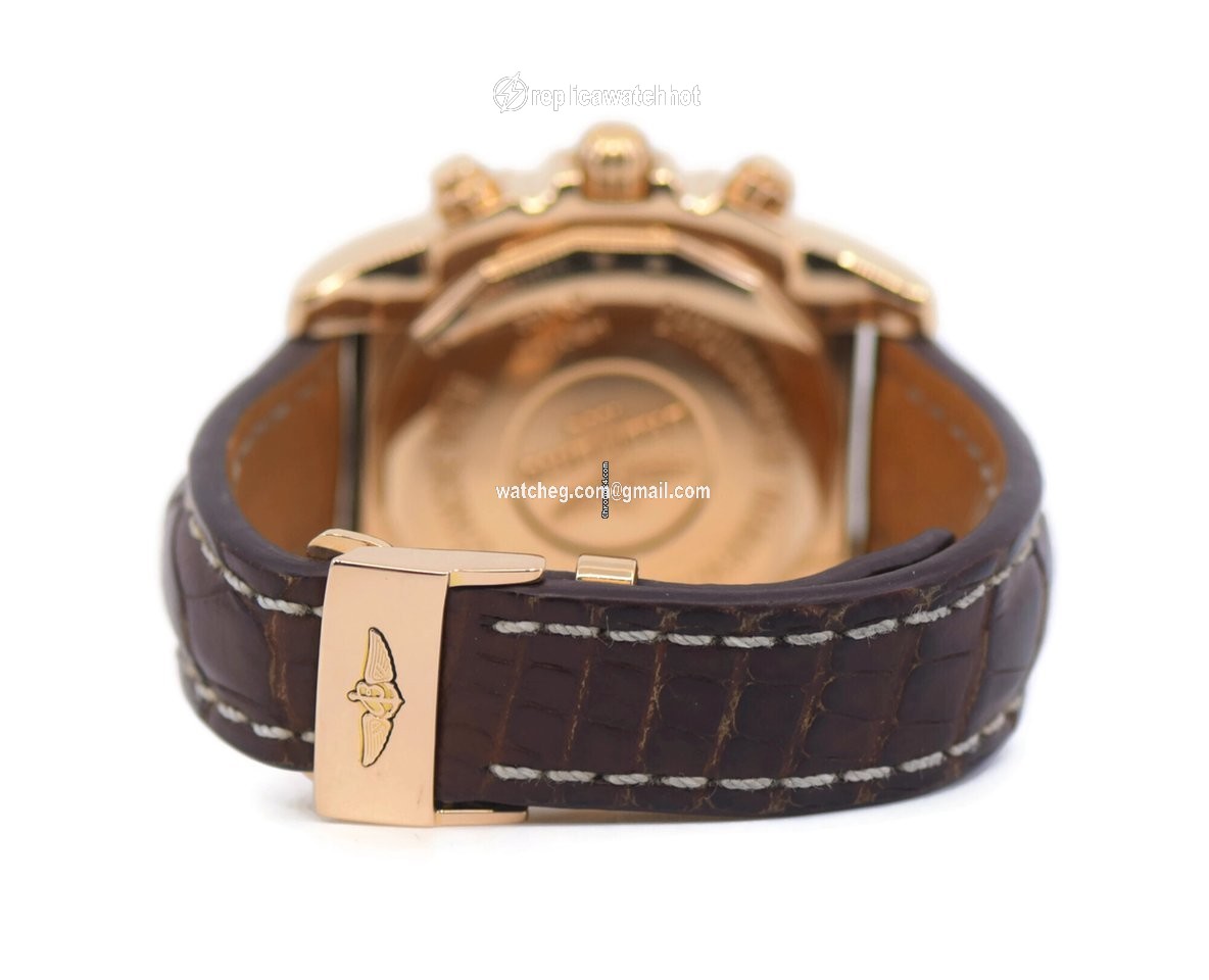 Breitling Chronomat 41 Mens watch Unisex Automatic Rose gold HB0140 2