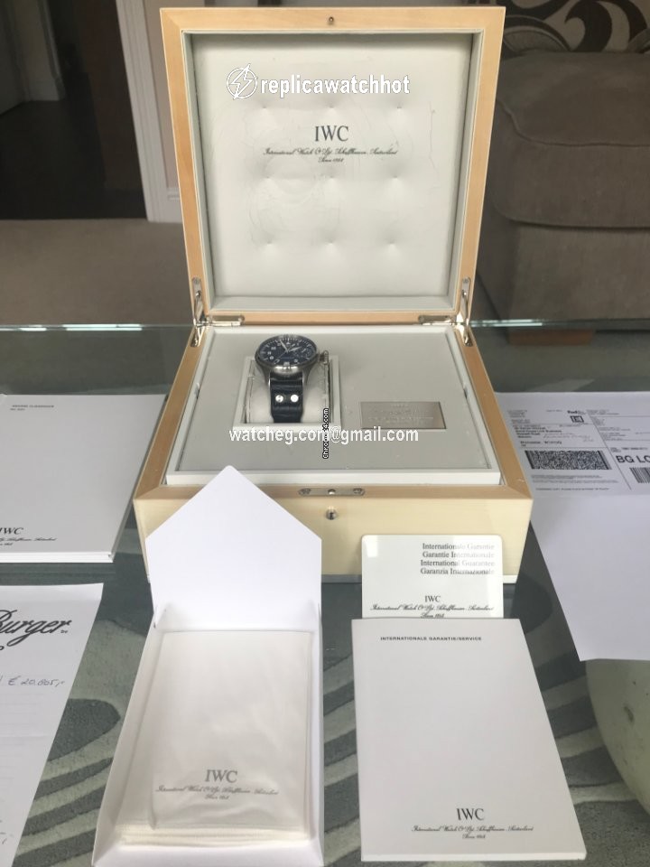 IWC Big Pilot Mens watch Unisex Automatic Platinum IW5002 2