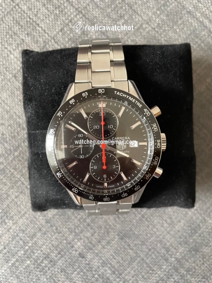 TAG Heuer Carrera Calibre 16 Mens watch Unisex Automatic Steel CV2014.BA0786 2