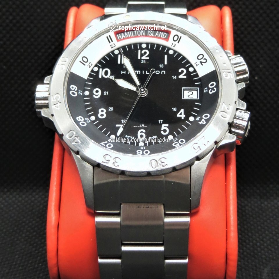 Hamilton Khaki Navy Sub Mens watch Unisex Quartz Steel H74511333 2