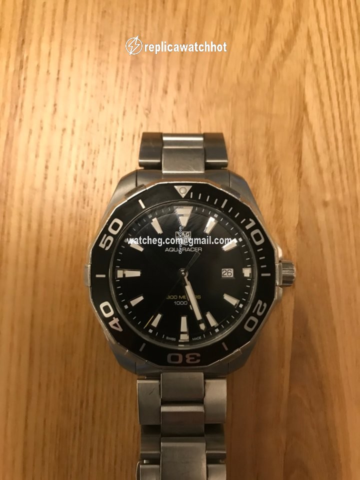 TAG Heuer Aquaracer Mens watch Unisex Quartz Steel WAY101A.BA0746 2