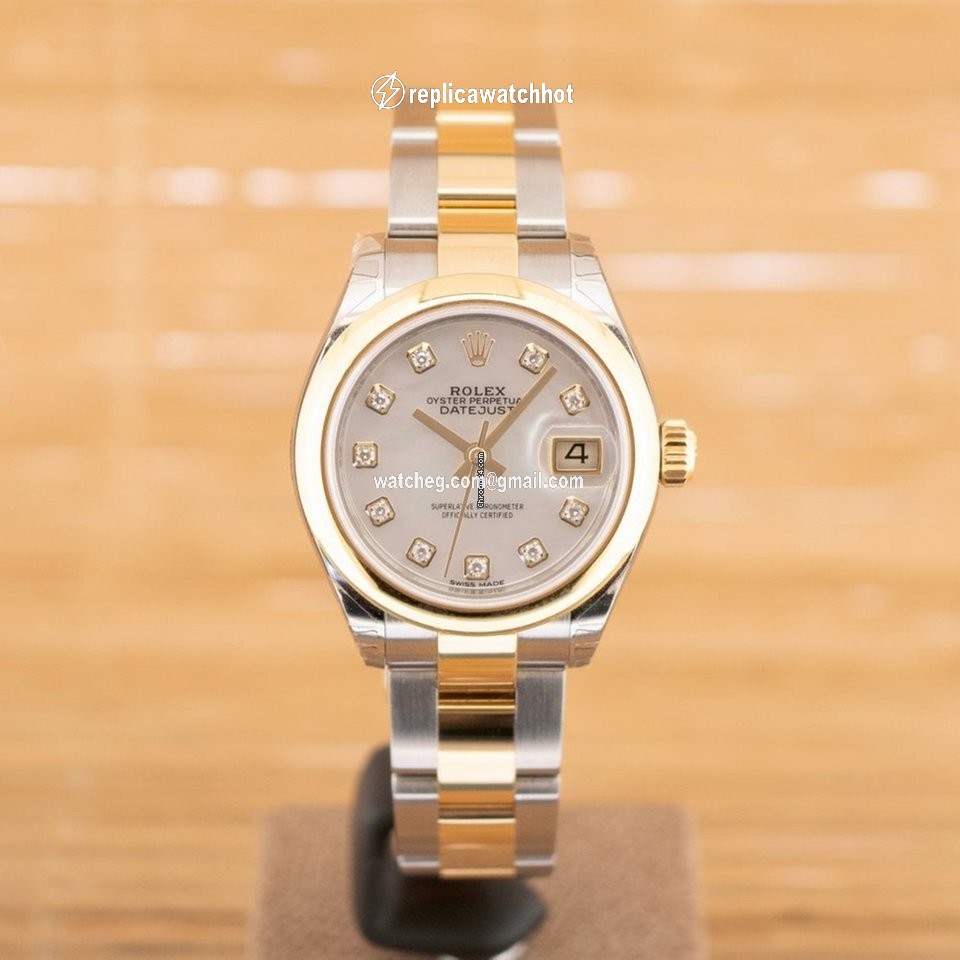 Rolex Lady-Datejust Womens watch Gold Steel Automatic 279163 2