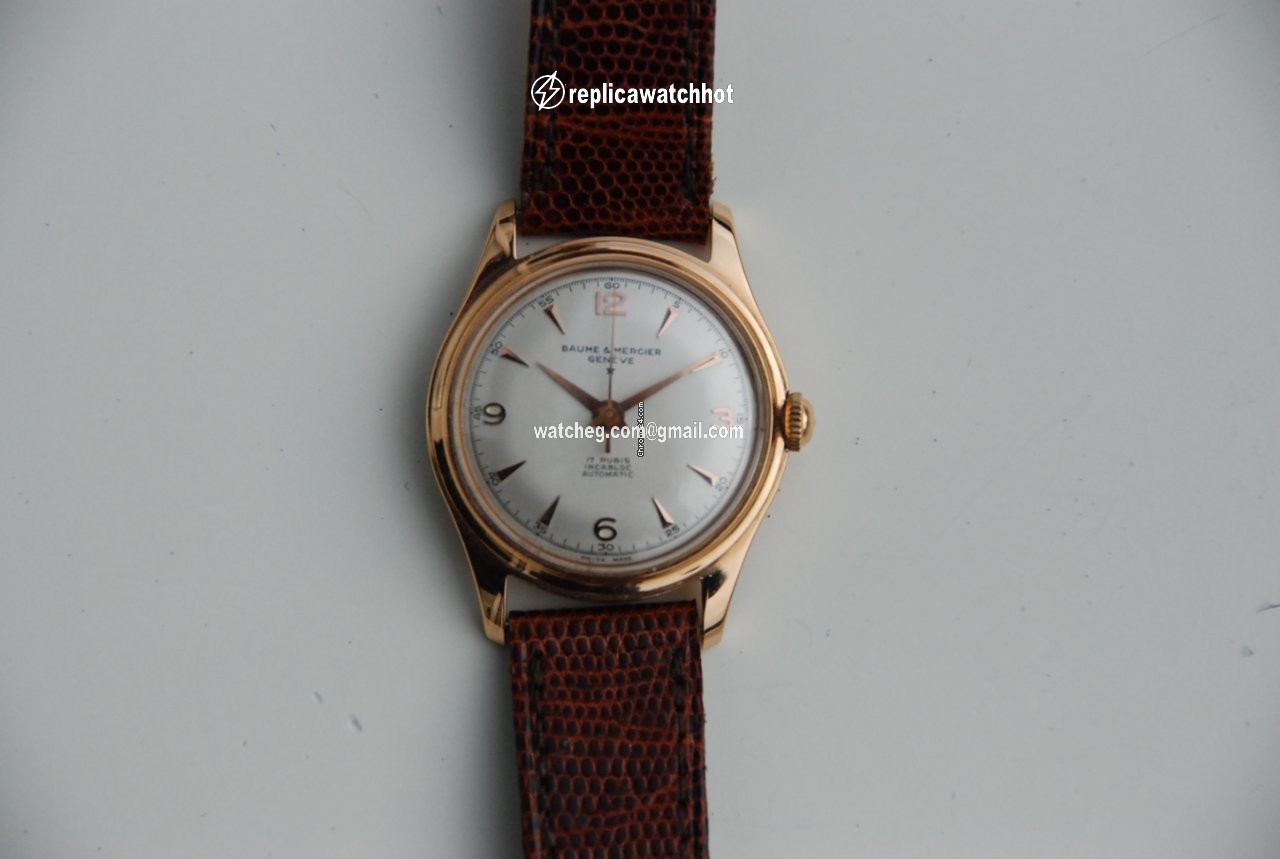 Baume & Mercier Mens watch Unisex Automatic Rose gold 3109 2