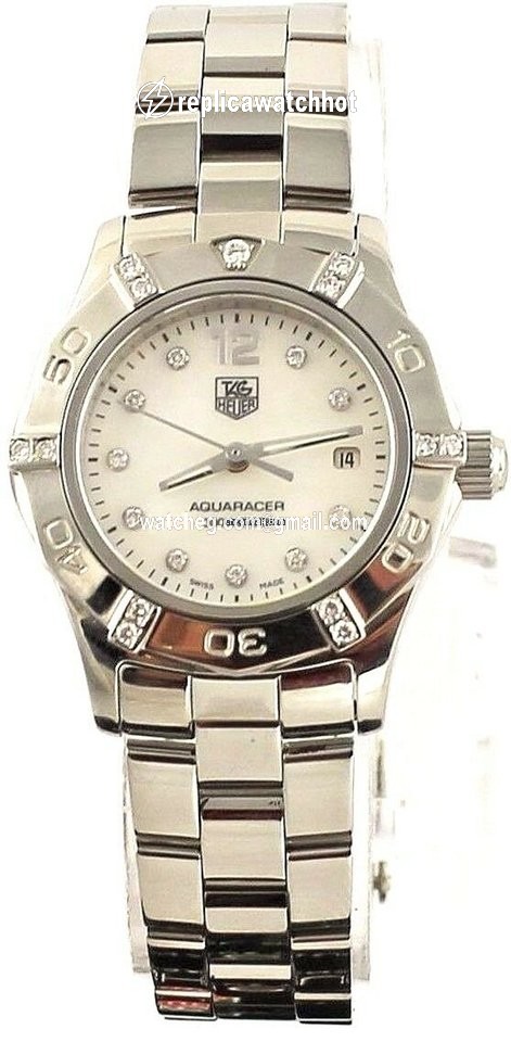 TAG Heuer Aquaracer Lady Quartz Steel WAF141G.BA0813 2