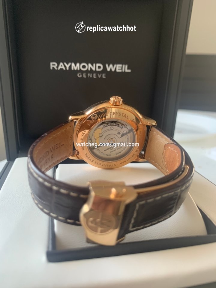 Raymond Weil Maestro Mens watch Unisex Automatic Rose gold 2239-PC5-00659 2