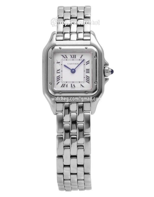 Cartier Panthere Mens watch Unisex Quartz Steel W25033P5 1320 2