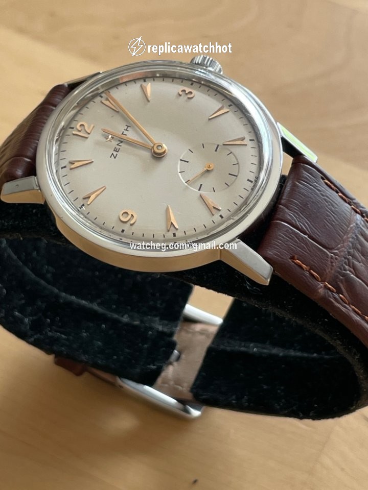 Zenith Mens watch Unisex Manual winding Steel 041D379 2